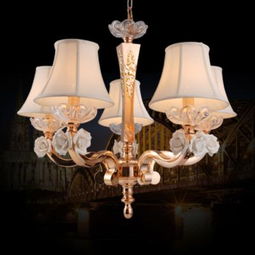 大志一川灯饰 融合水晶布铁与陶瓷合金的欧式吊灯全解析